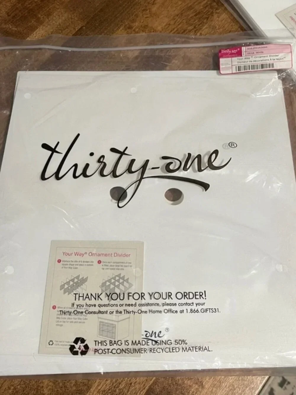 thirty-one Your Way Ornament Divider